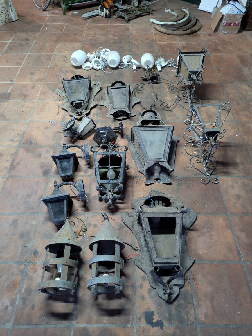 20 Candeeiros antigos