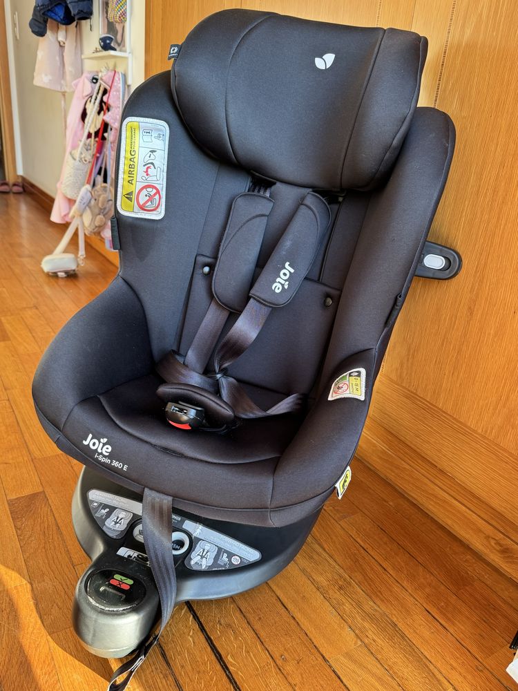 Joie i-Spin 360™ E: Cadeira Auto i-Size Rotativa 360°