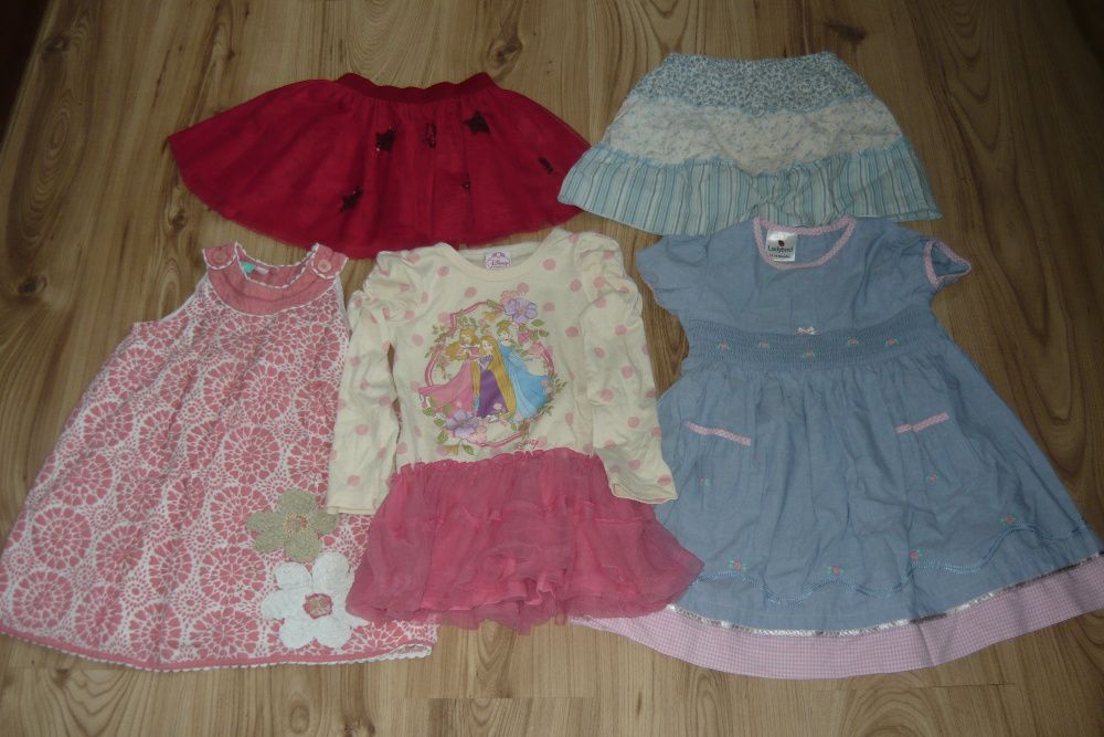 Zestaw ubrań dla Dziewczynki w wieku 2 - 3 lat / ponad 50 sztuk