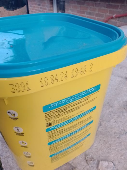 Podkład bitumiczny izolacja masa izolacyjna Weber 30l