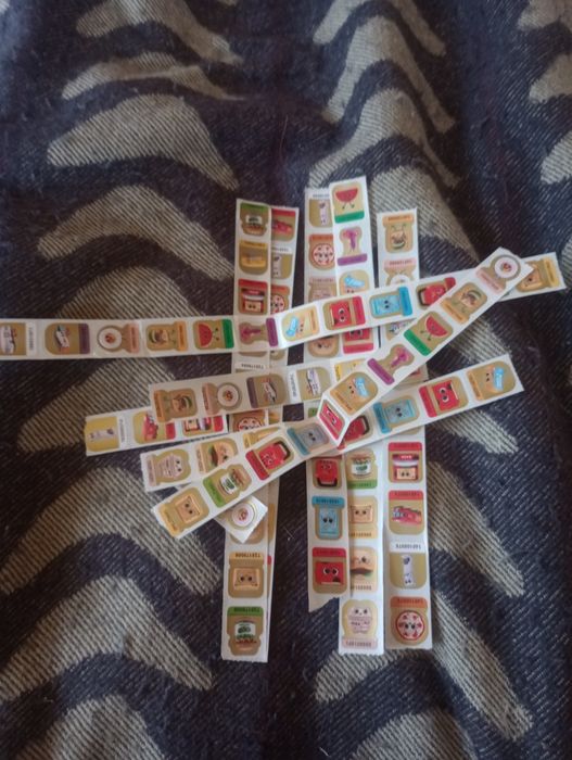 38 Naklejki biedronki Gangu biedroniakow