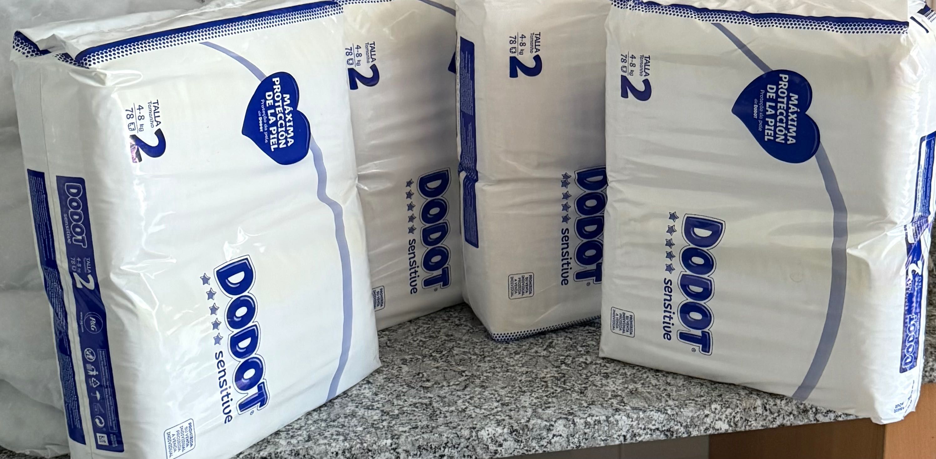 Fraldas Dodot t2