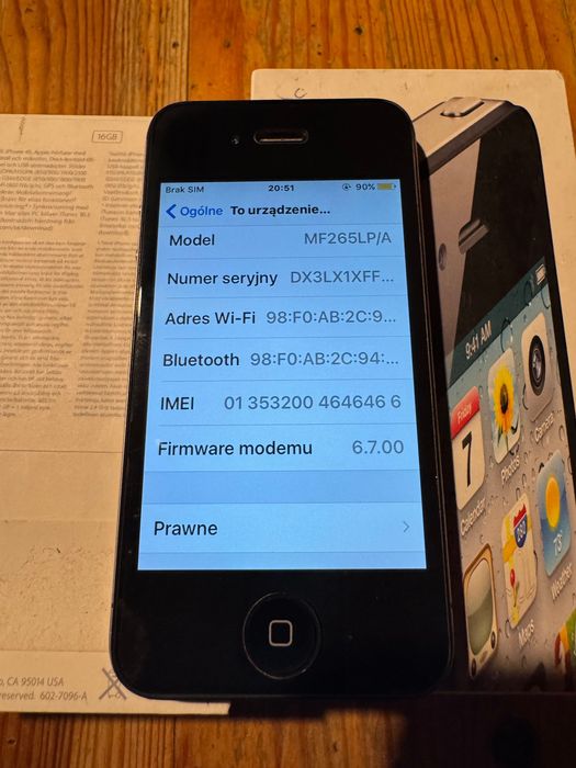 iPhone 4s stan idealny. Komplet