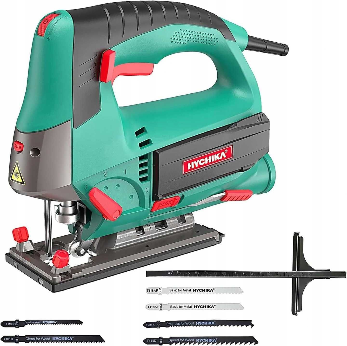 Wyrzynarka Hychika 800 W zasilanie sieciowe