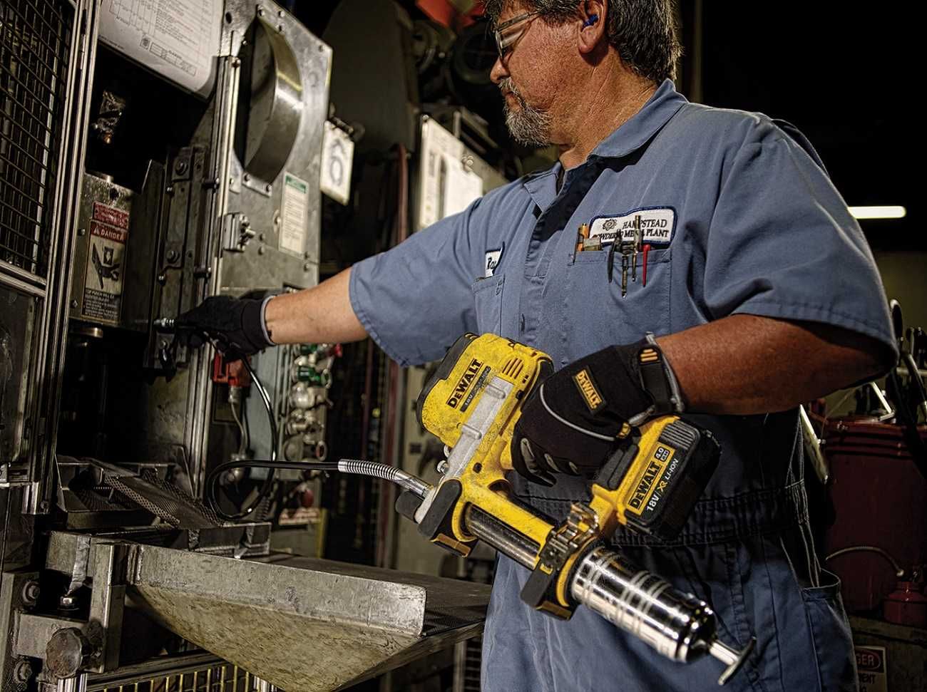 Smarownica akumulatorowa DEWALT 18V XR DCGG571M1 /celian/