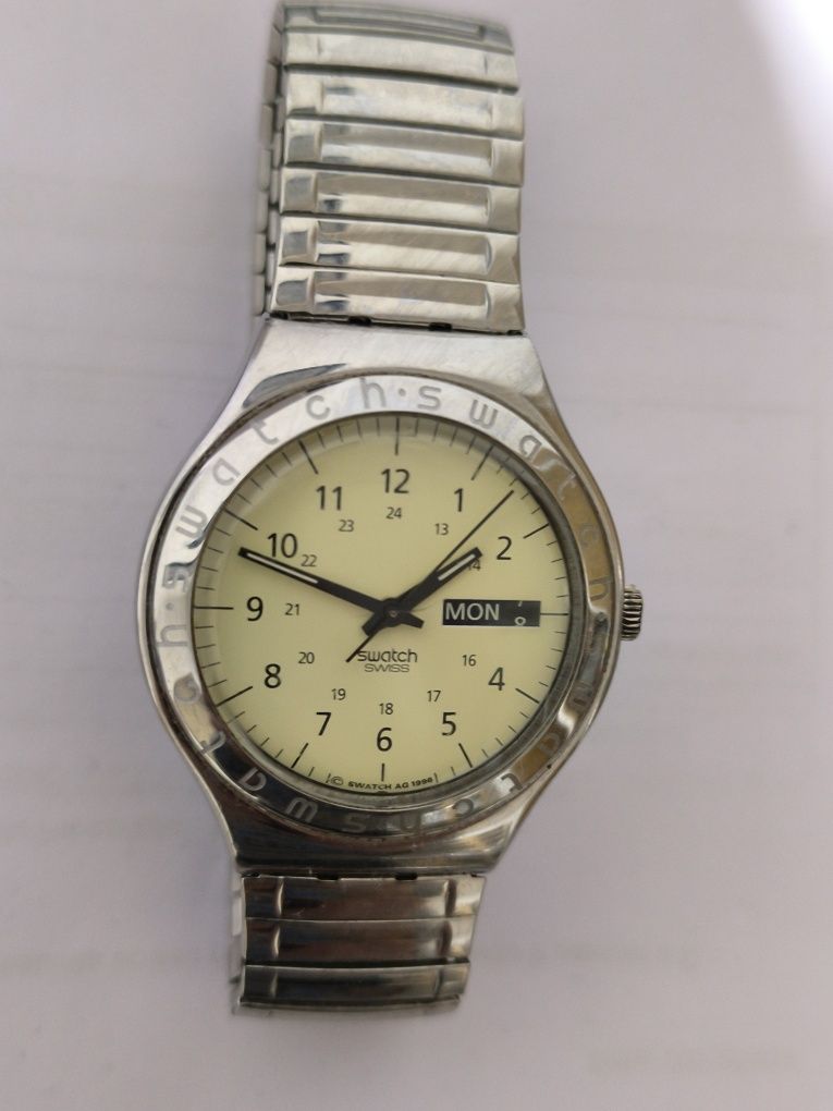 Relógio Suíço Swatch Irony 1996 Unisexo *Bom estado*