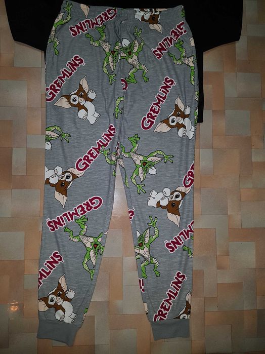 Теплый комплект микровелюр-флис Gremlin Primark пижама р-р М