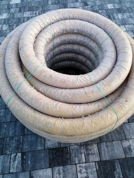 Rura drenarska 100 125 w oplocie OTULINIE perforowana DRENAŻ rury 160