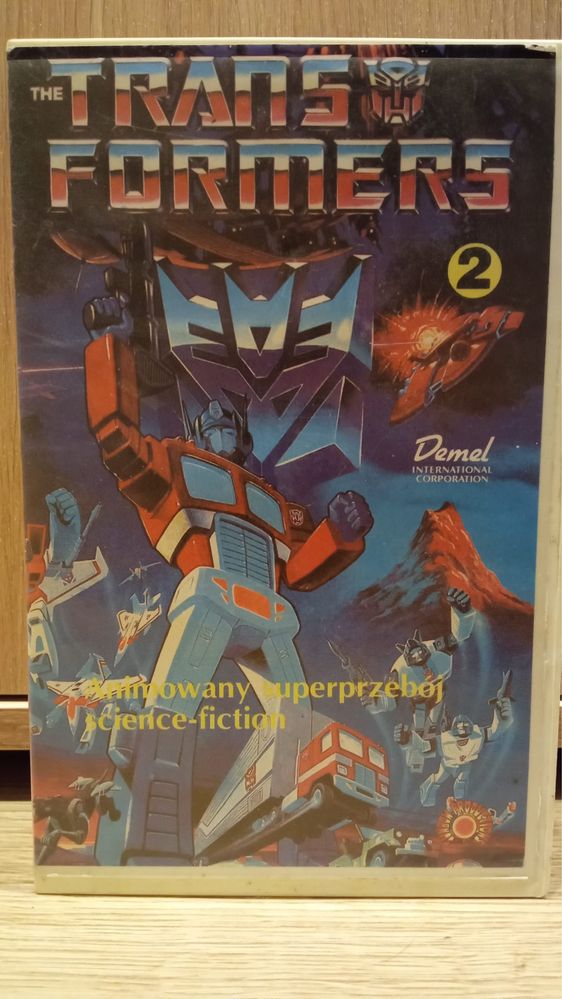 Transformers kaseta vhs