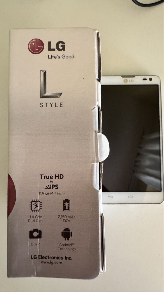 Telefon komórkowy LG 9 II, 8MP