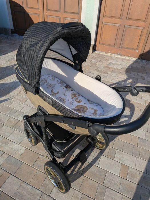 Wózek 4w1 junama diamond z fotelikem cybex