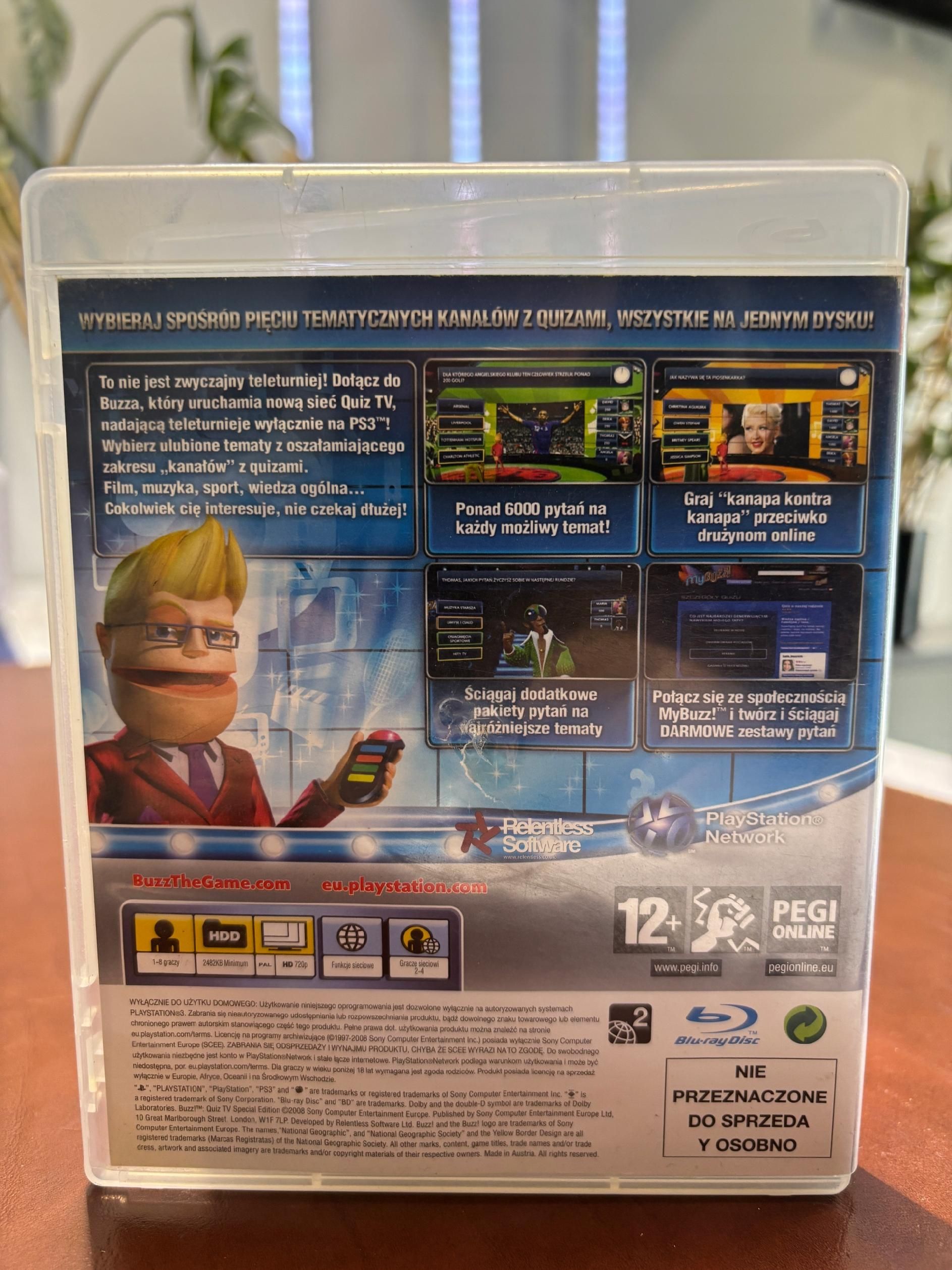 PS3 Buzz Quiz TV Special Edition Po Polsku