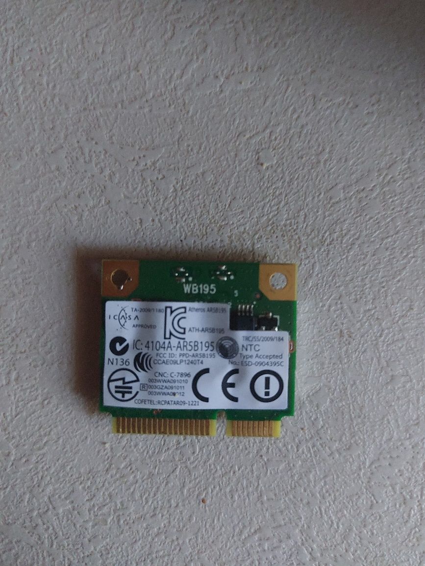 Wi-Fi модуль Atheros AR5B195 для ноутбука Dell Vosro V130, DW1702