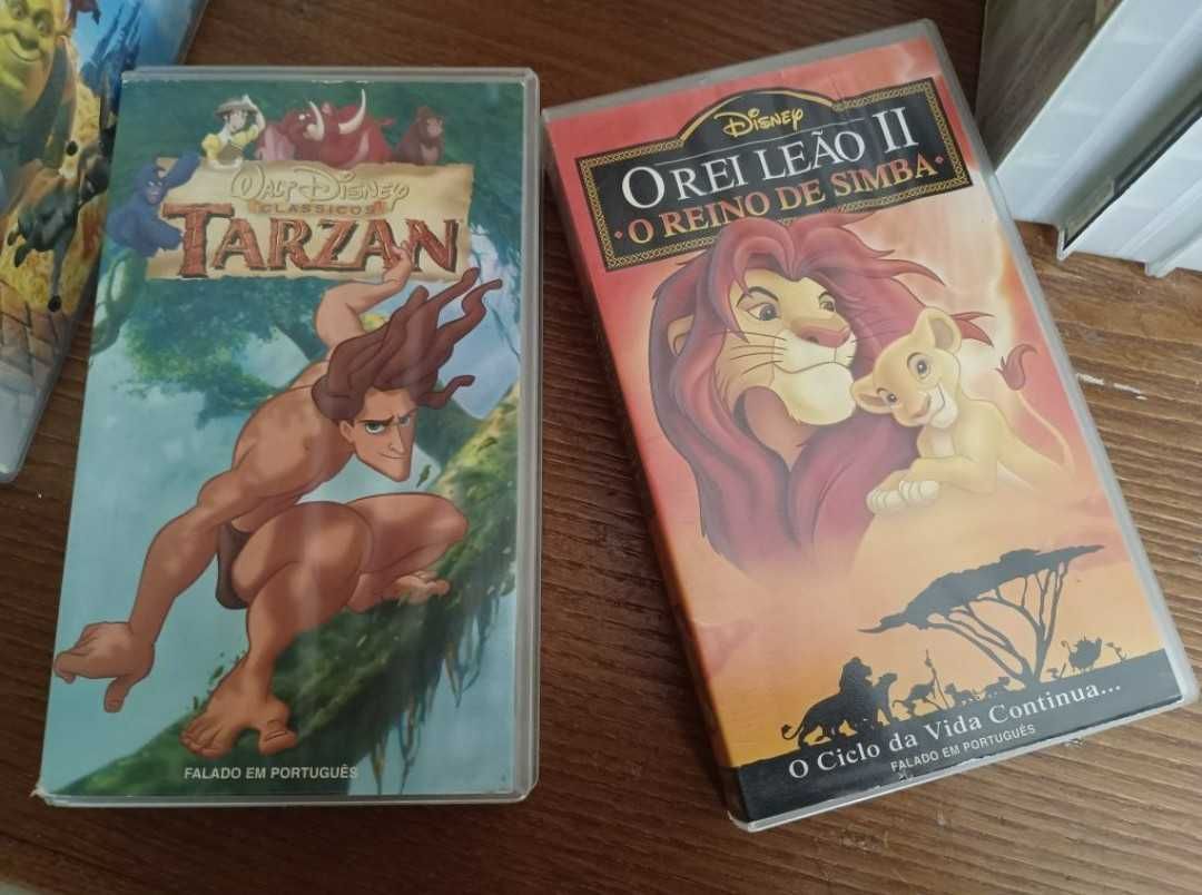 Cassetes VHS Filmes Disney