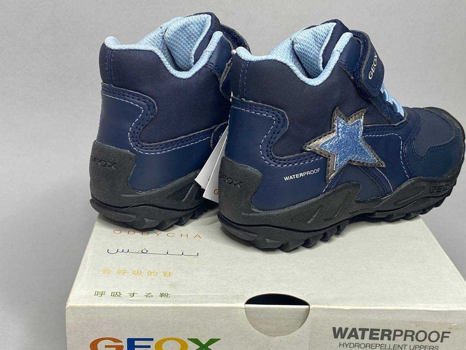 Черевики хайтопи Geox 24,26,27,28,30,31,32,37,39,40 р-8 мод демісезон