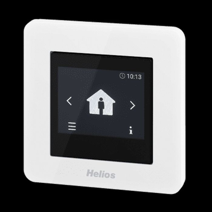 Helios KWL-BE Touch wh - Panel sterowania z wyświetlaczem dotykowym