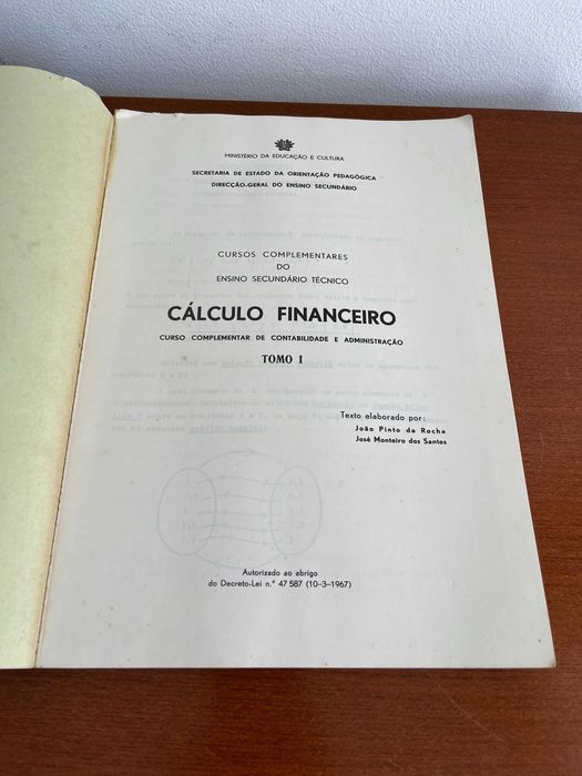 Cálculo Financeiro - TOMO I e TOMO II