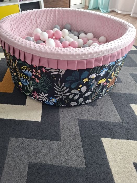 Suchy basen z kulkami GOLDEN KIDS