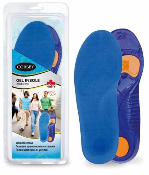 Amortyzujące wkładki żelowe Gel Insole