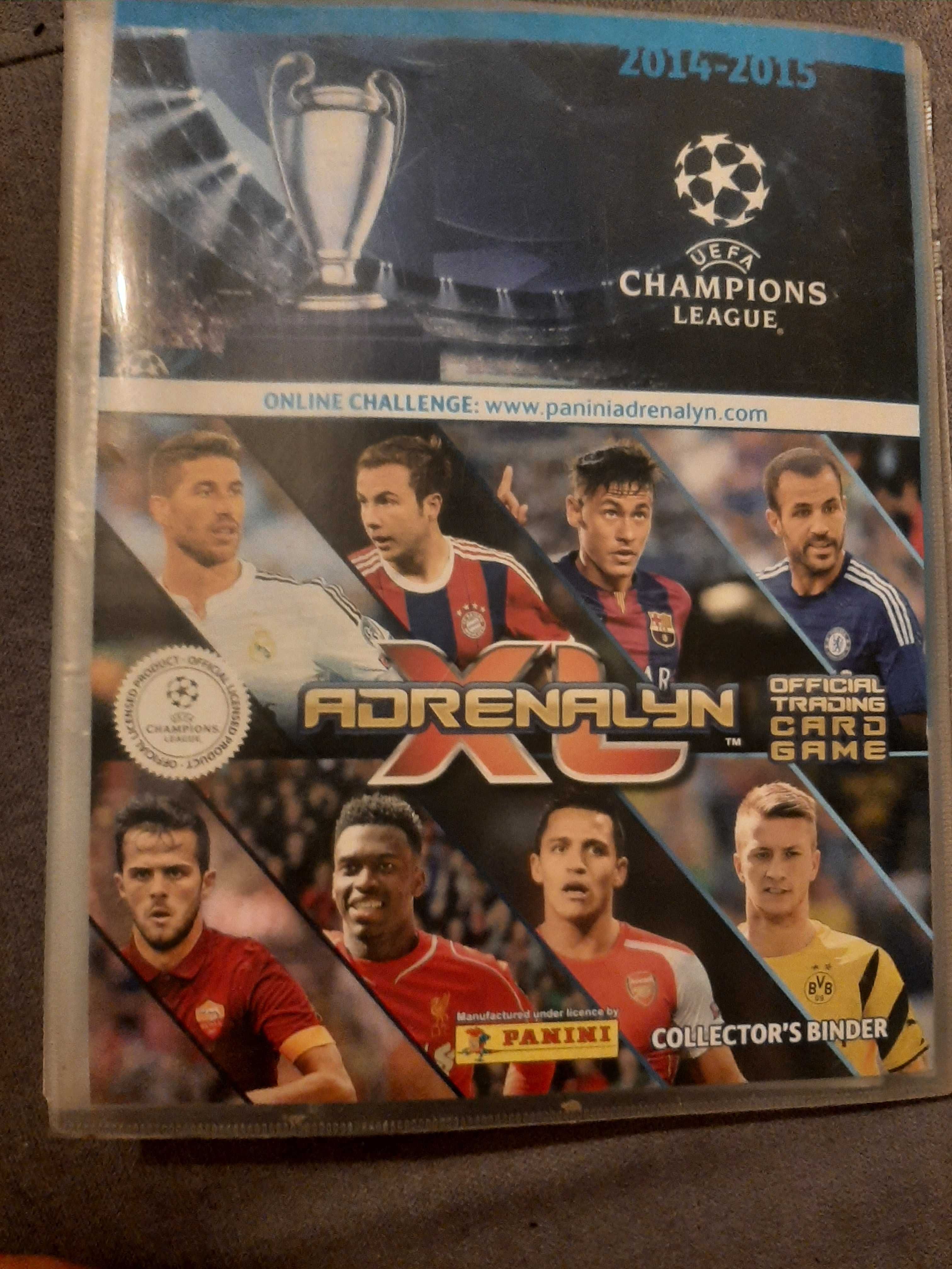 Album z kartami piłkarzy UEFA CHAMPIONS LEAGUE 2014 I 2015