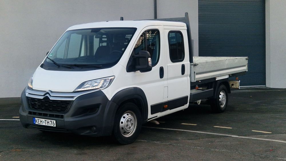 Citroën JUMPER 3.0 180KM DOKA BRYGADÓWKA MAXI KLIMA PODWÓJNY RESOR  JUMPER 3.0 180KM Brygadówka 7 OSÓB Dubel kabina MAXI Klima LEDY