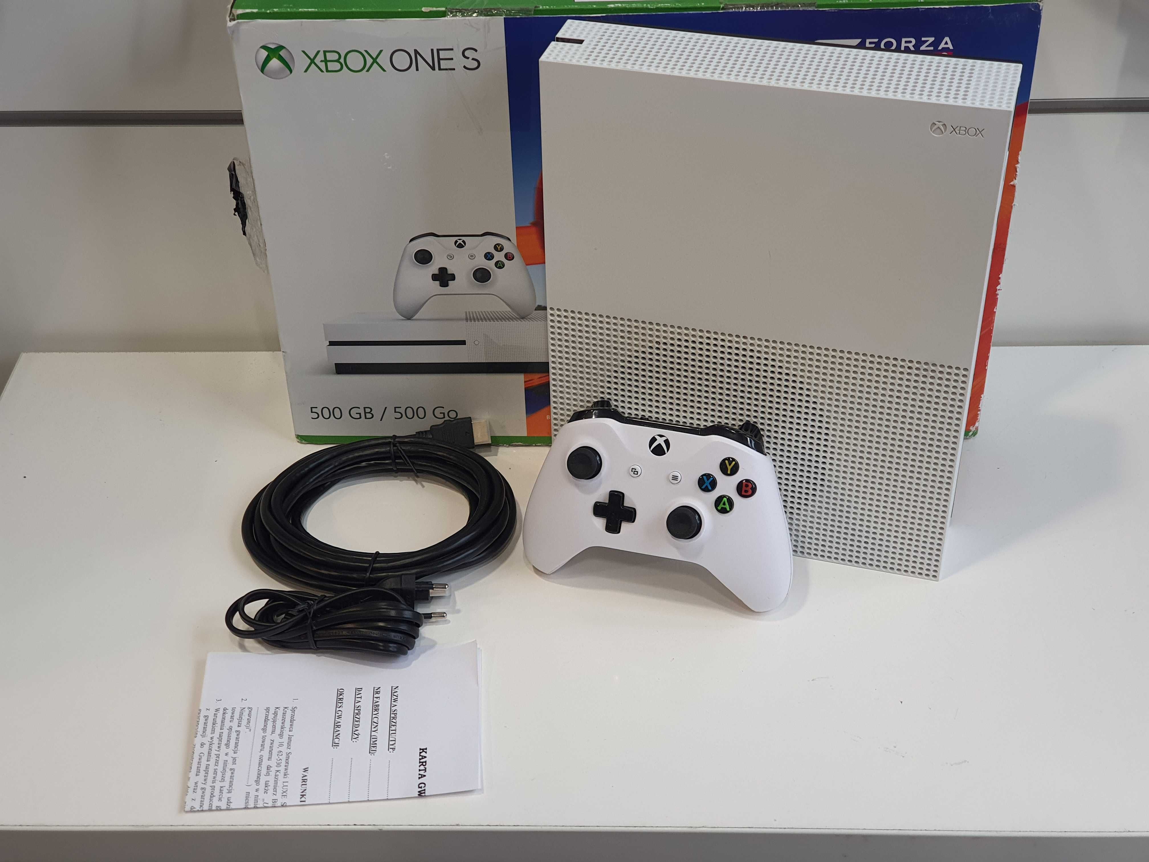 GWARANCJA Xbox One S 500GB White Sklep Zamiana