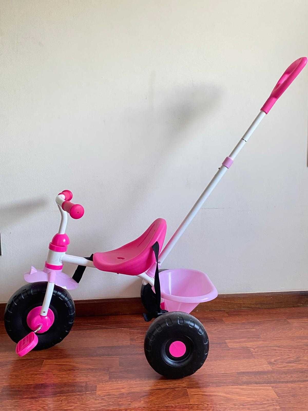 Triciclo Infantil Molto Urban Trike 3 em 1 Rosa