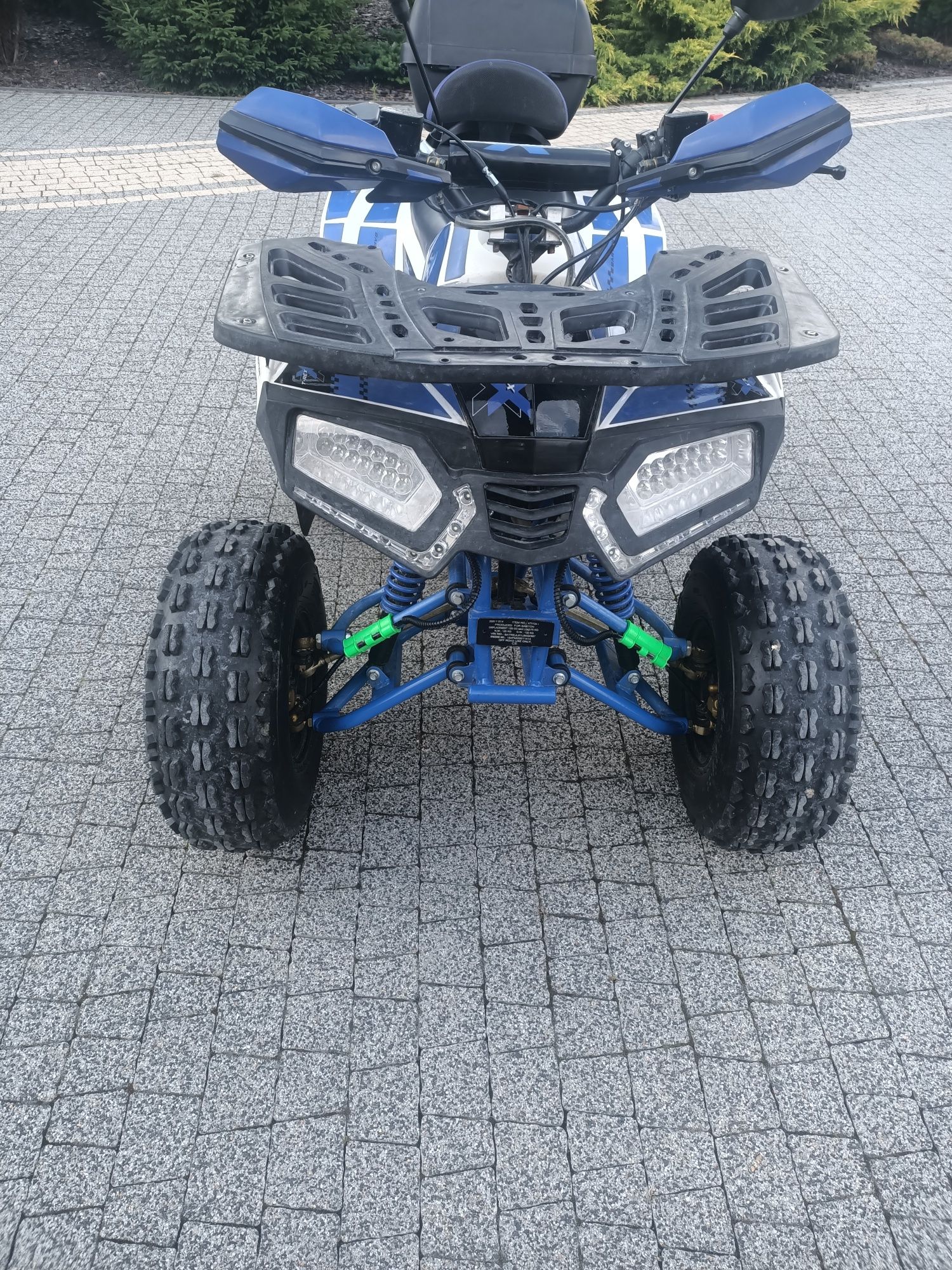 Quad125 z nową ramą i silnikiem