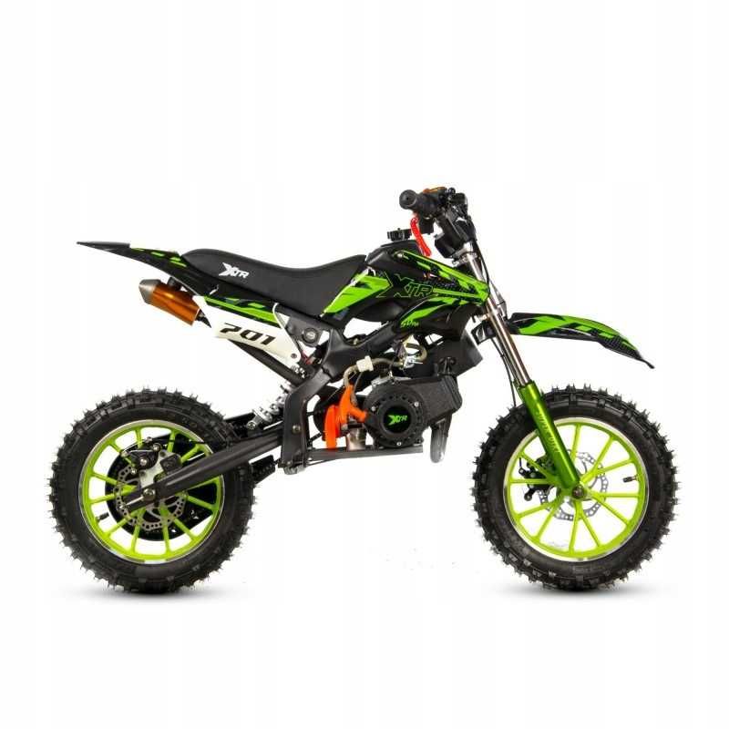 Mini cross cros kros 49 cc 50 cm3 spalinowy 701 A rozrusznik wysyłka
