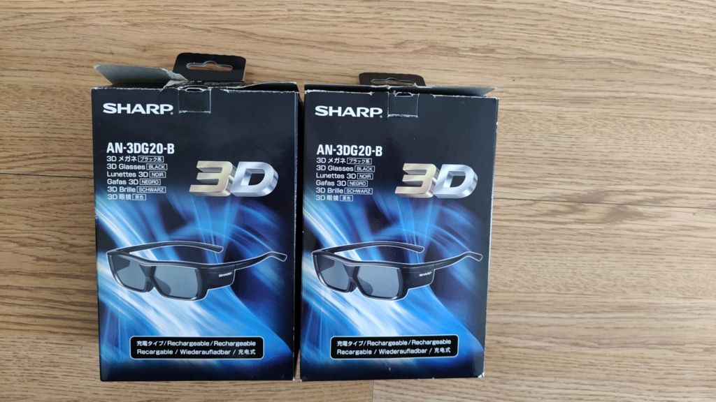 Sharp 3d okulary