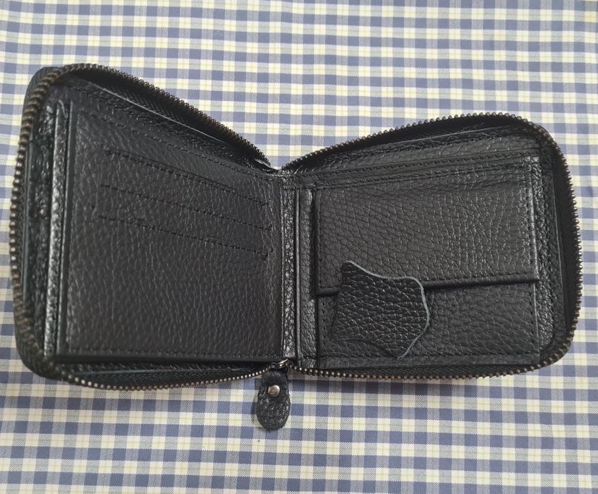 Carteira de homem em couro