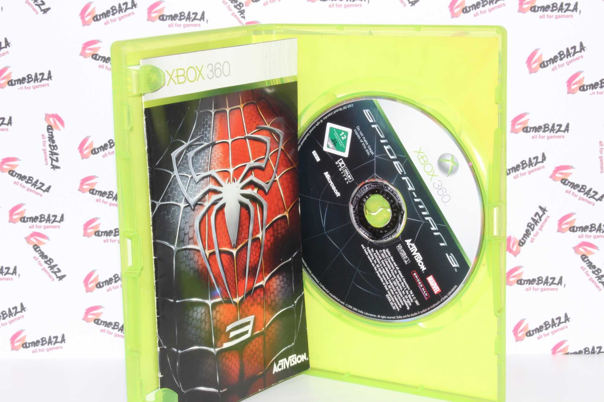 Spider-Man 3: The Game Xbox 360 GameBAZA