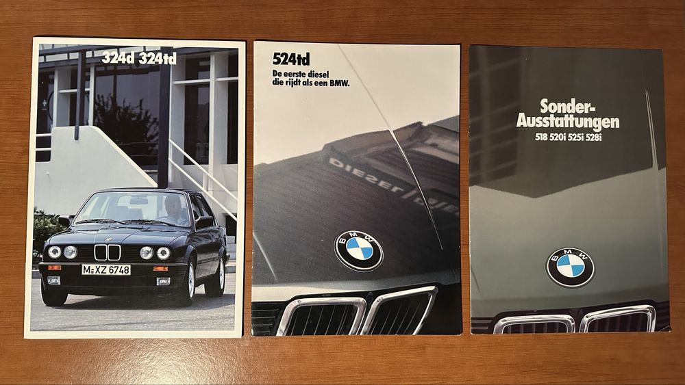 BMW e30, e28 оригинальная реклама