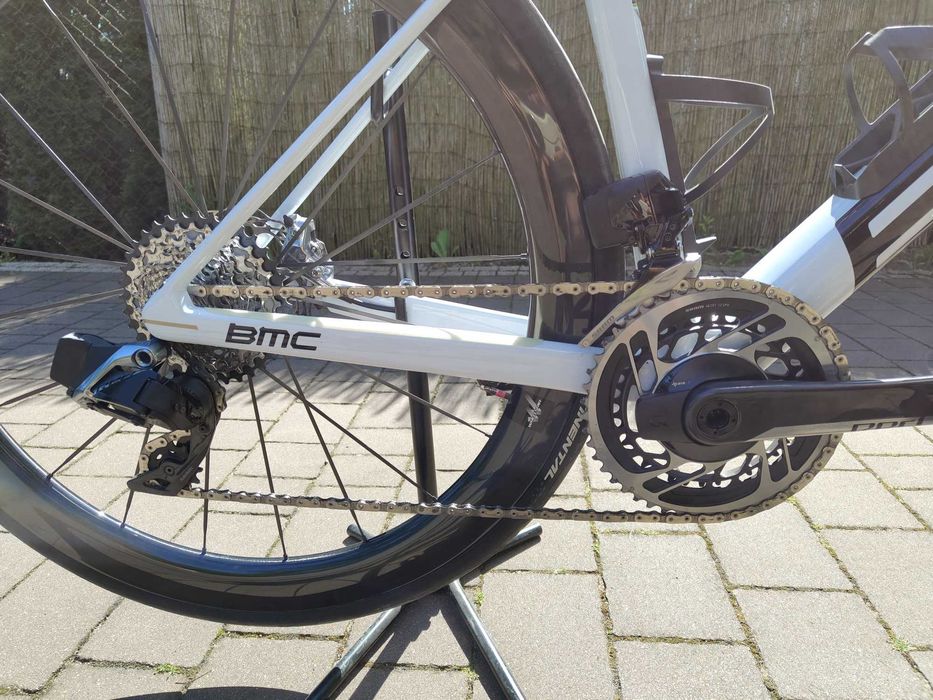 BMC Teammachine SLR01 54cm SRAM Red AXS Quarq 2x12 6.6 Kg