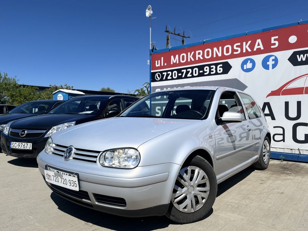 Volkswagen Golf 4 1.6 Benzyna//Klimatyzacja//Długie opłaty//Zamiana