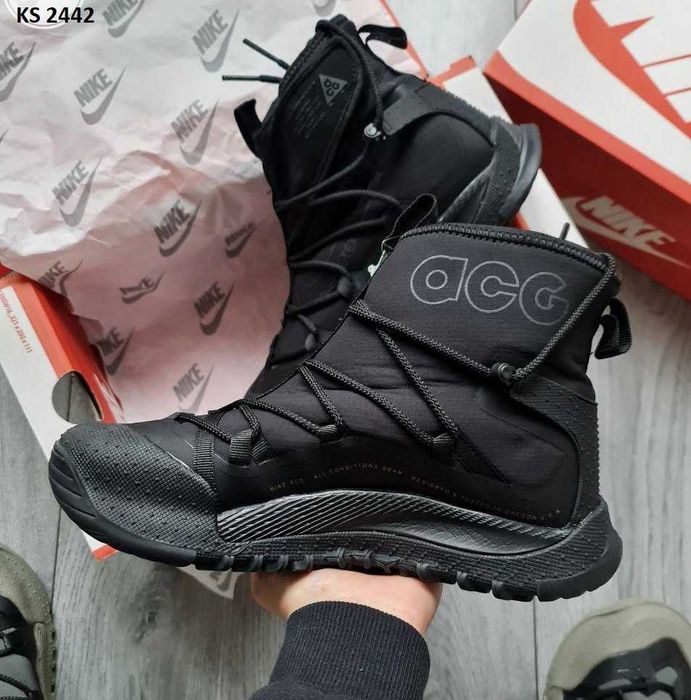 Мужские зимние кроссовки с мехом Nike ACG Air Terra Antarktik High "4"