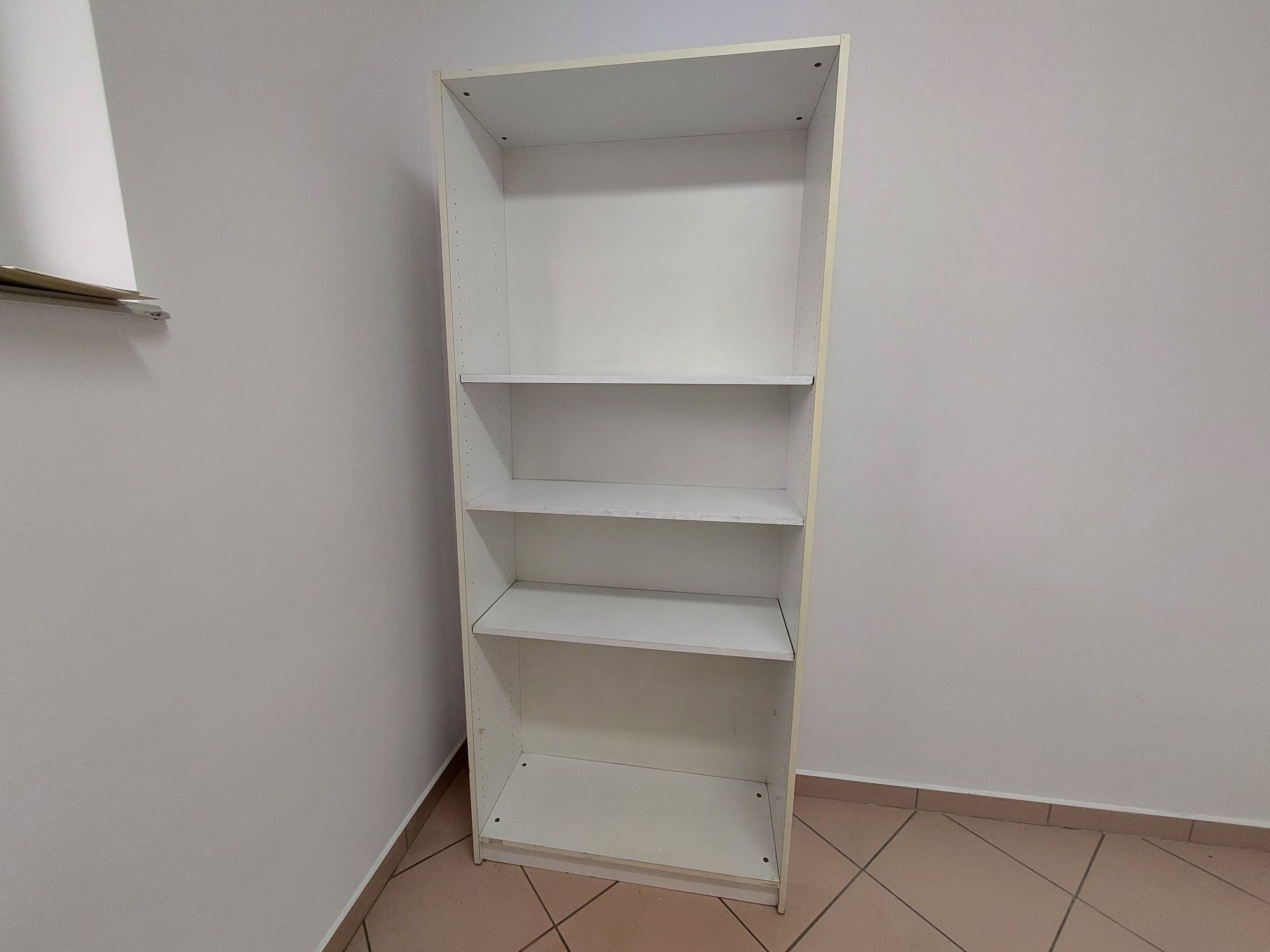 Regał biały do magazynu garażu  89cm