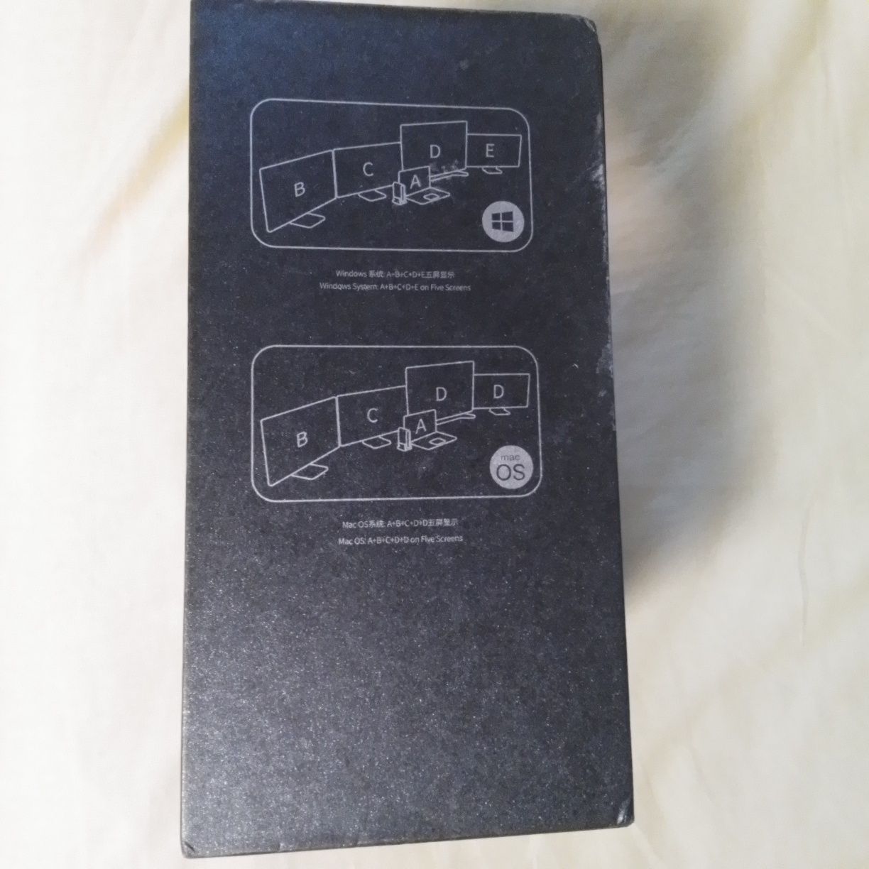 Baseus Stacja 4-screen Type-C HUB Adapter cahub-hg0g