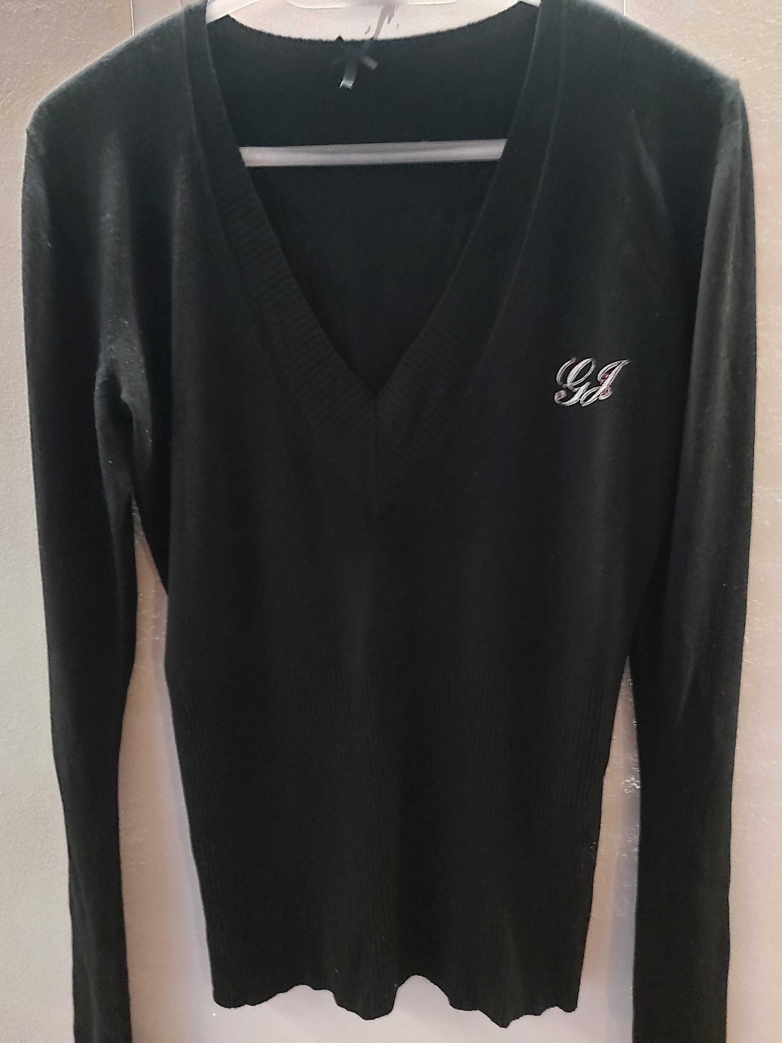 Damski czarny sweter Guess rozmiar XL