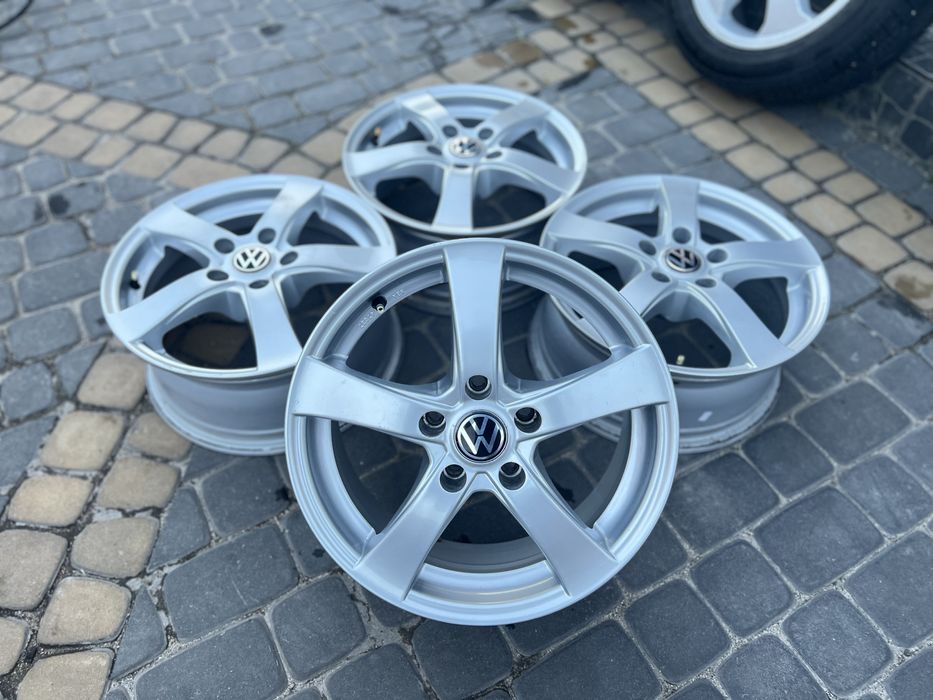 Диски легкосплавні 5х112 r16 et45 Golf Passat Cadyy T4 Skoda Octavia