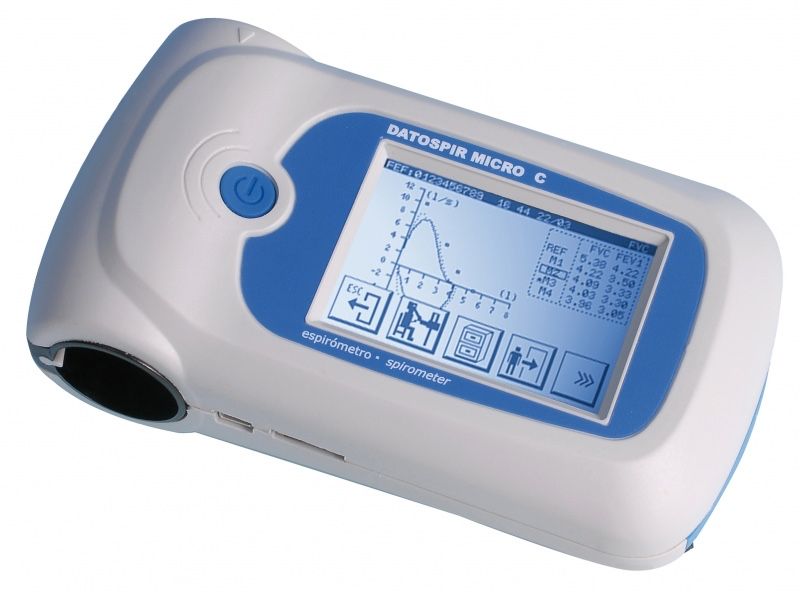 Espirómetro Datospir Micro C Sibelmed - Como novo