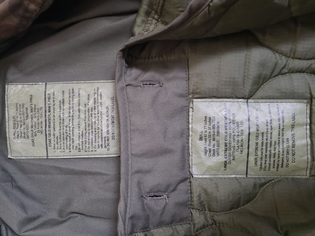 Куртка военная, камуфляж Covert M-65 Jacket® - Helikon Tex. Армия Нато