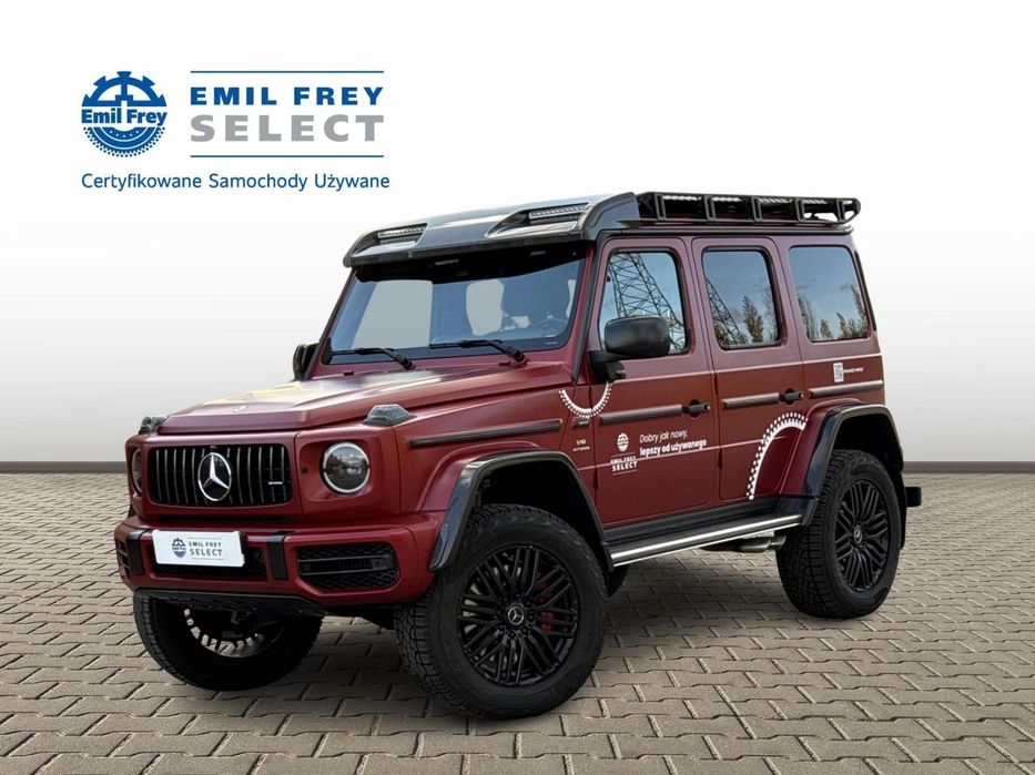Mercedes-Benz Klasa G 63 AMG, 4X4 Do Kwadratu, Manufaktur Faktura VAT23%, Emil Frey Select