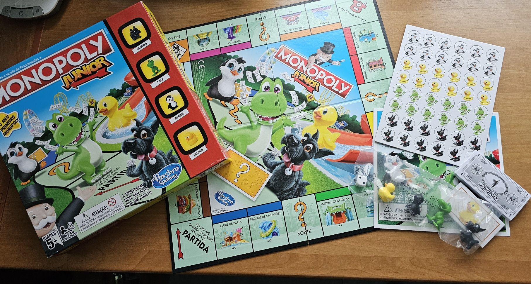 Gra Monopoly Junior Nowa