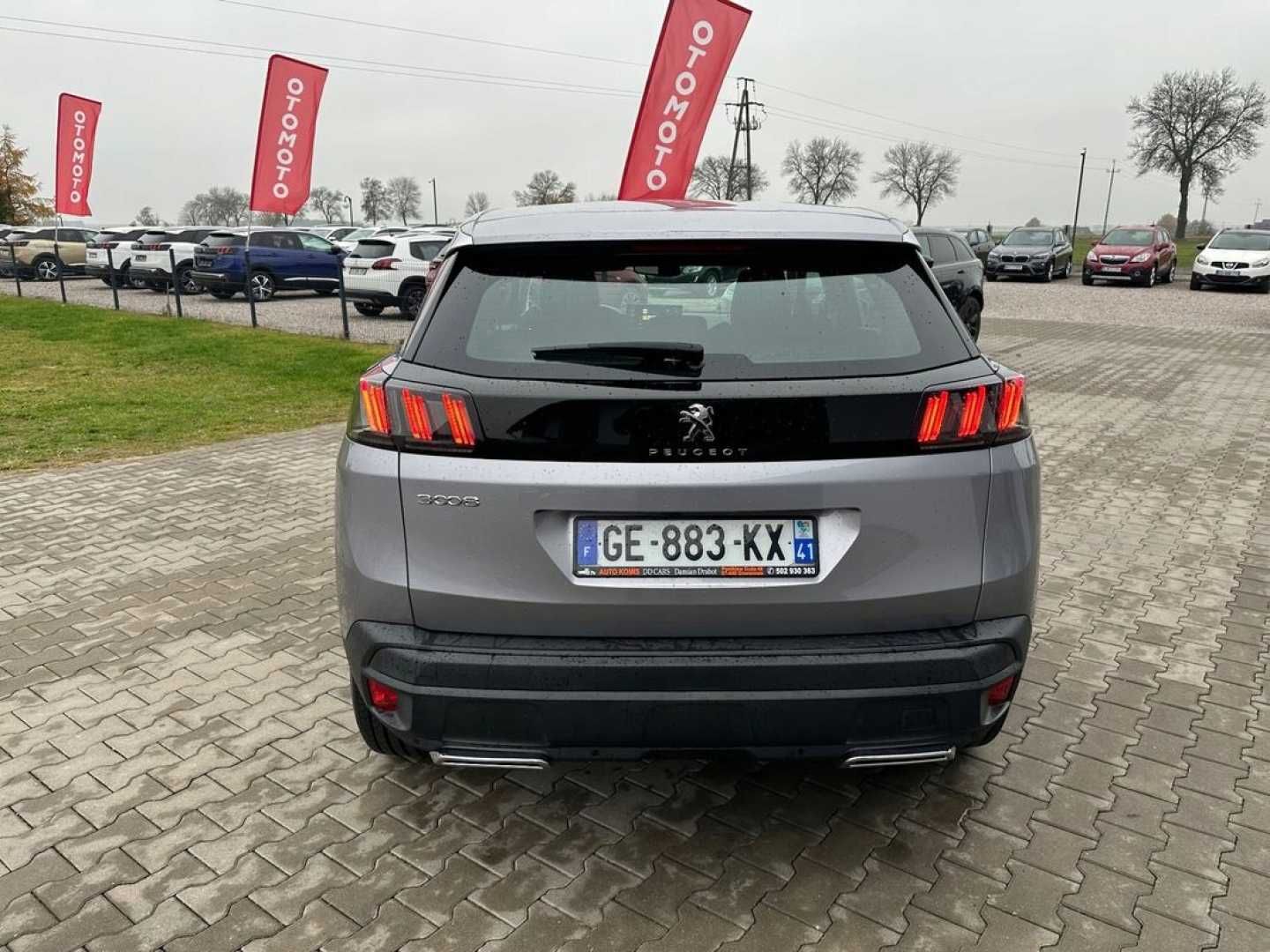 Бампер Peugeot 3008 2 рестайлинг разборка Пежо 3008 рест