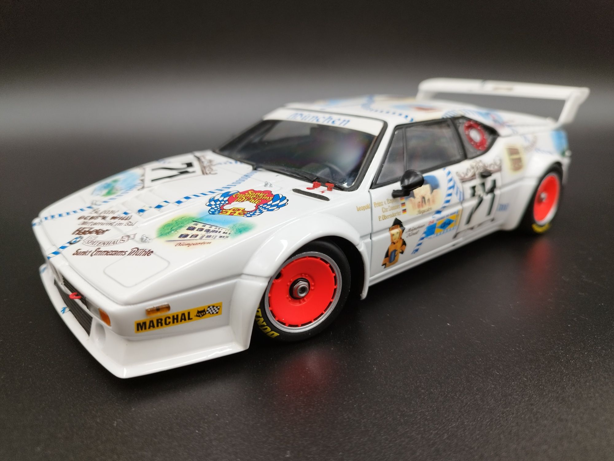 1:18 Minichamps BMW M1 24h Le Mans 1981