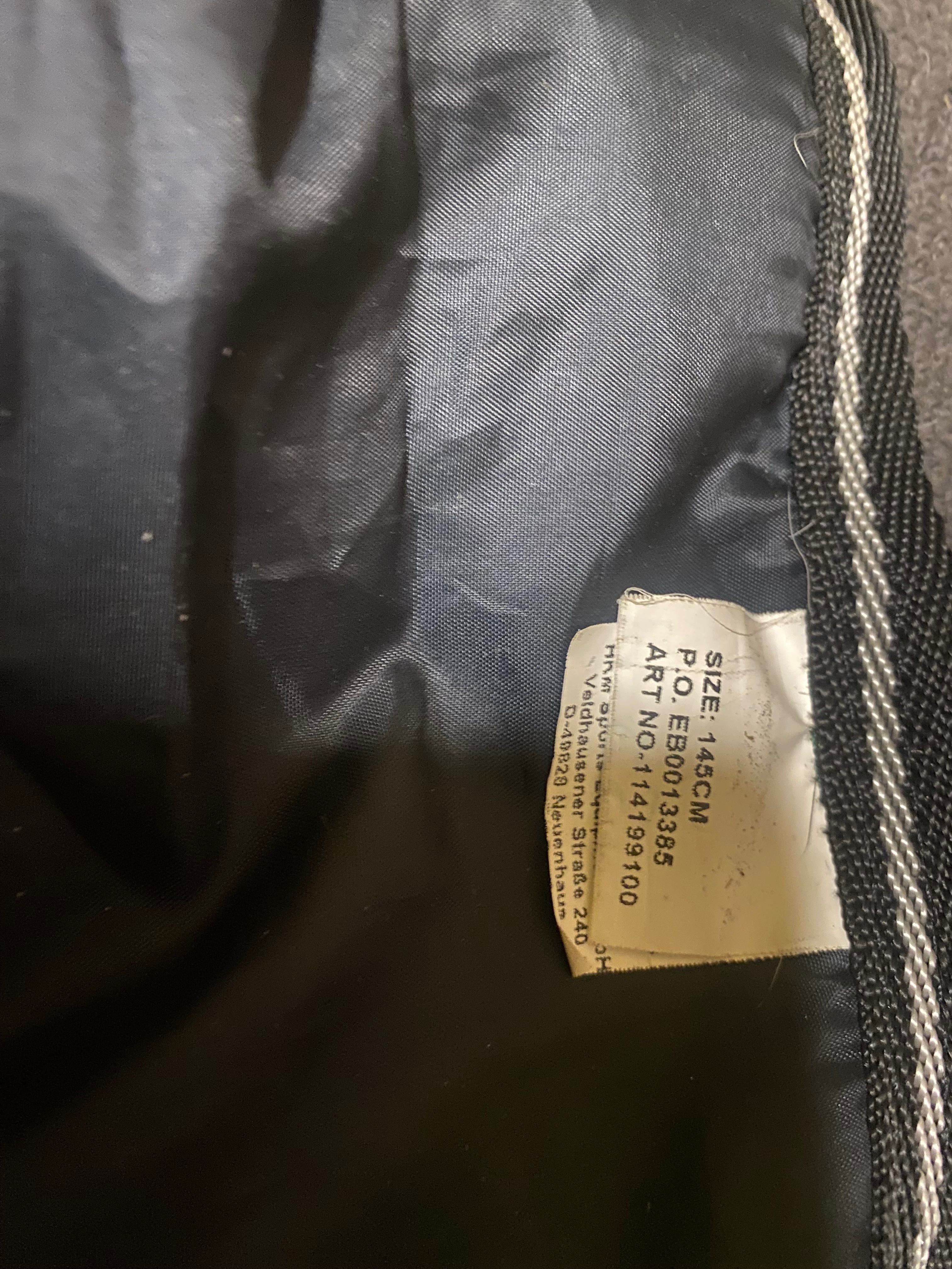 HKM derka dla konia highneck innsbruck 1200D z polarem 145cm.