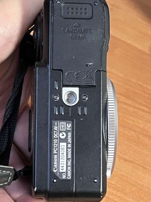 Фотоаппарат Canon PowerShot G7 Япония
