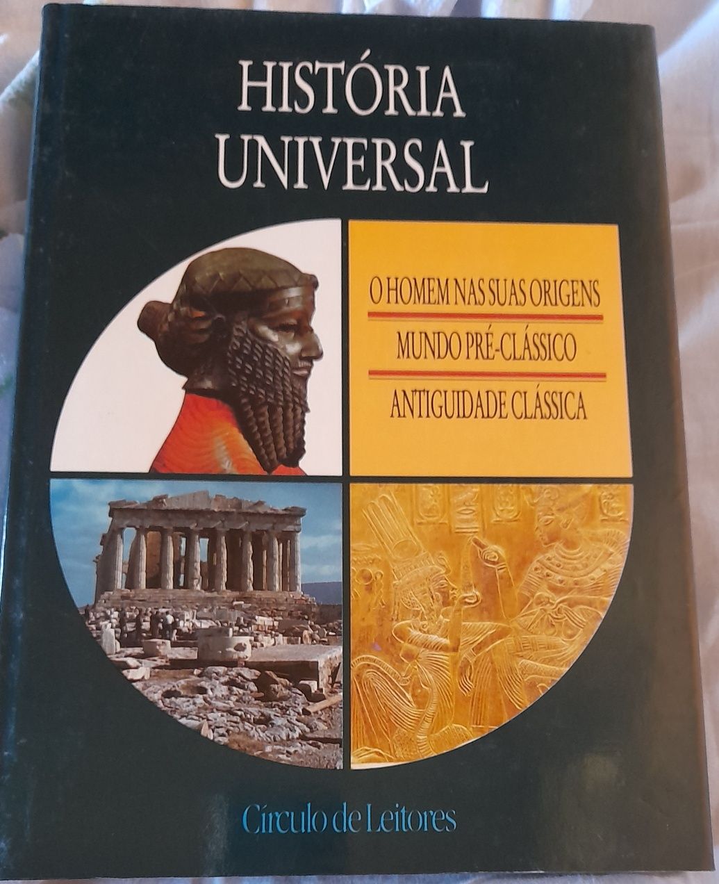 3 Livros da História Universal - Círculo de Leitores