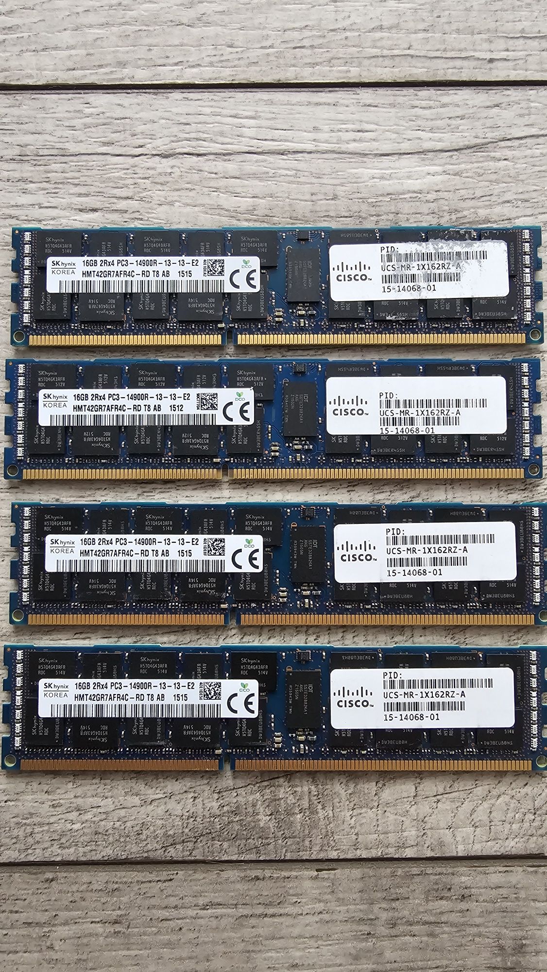Pamięć RAM 16GB, 2RX4 PC3-14900R